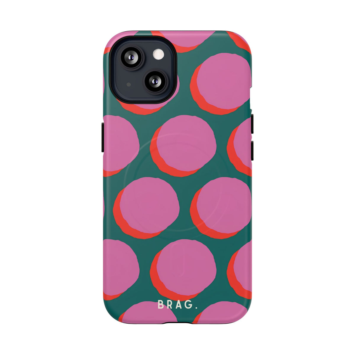Pink Moon MagSafe Tough Phone Case — Magnetic Protective Cover