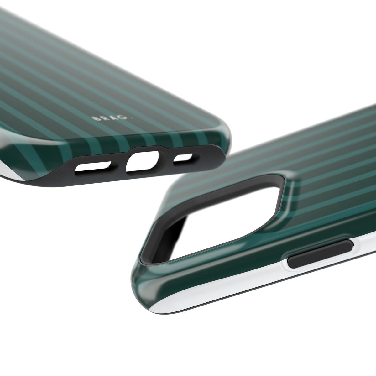 Forest Stripe Magnetic Impact-Resistant Phone Case