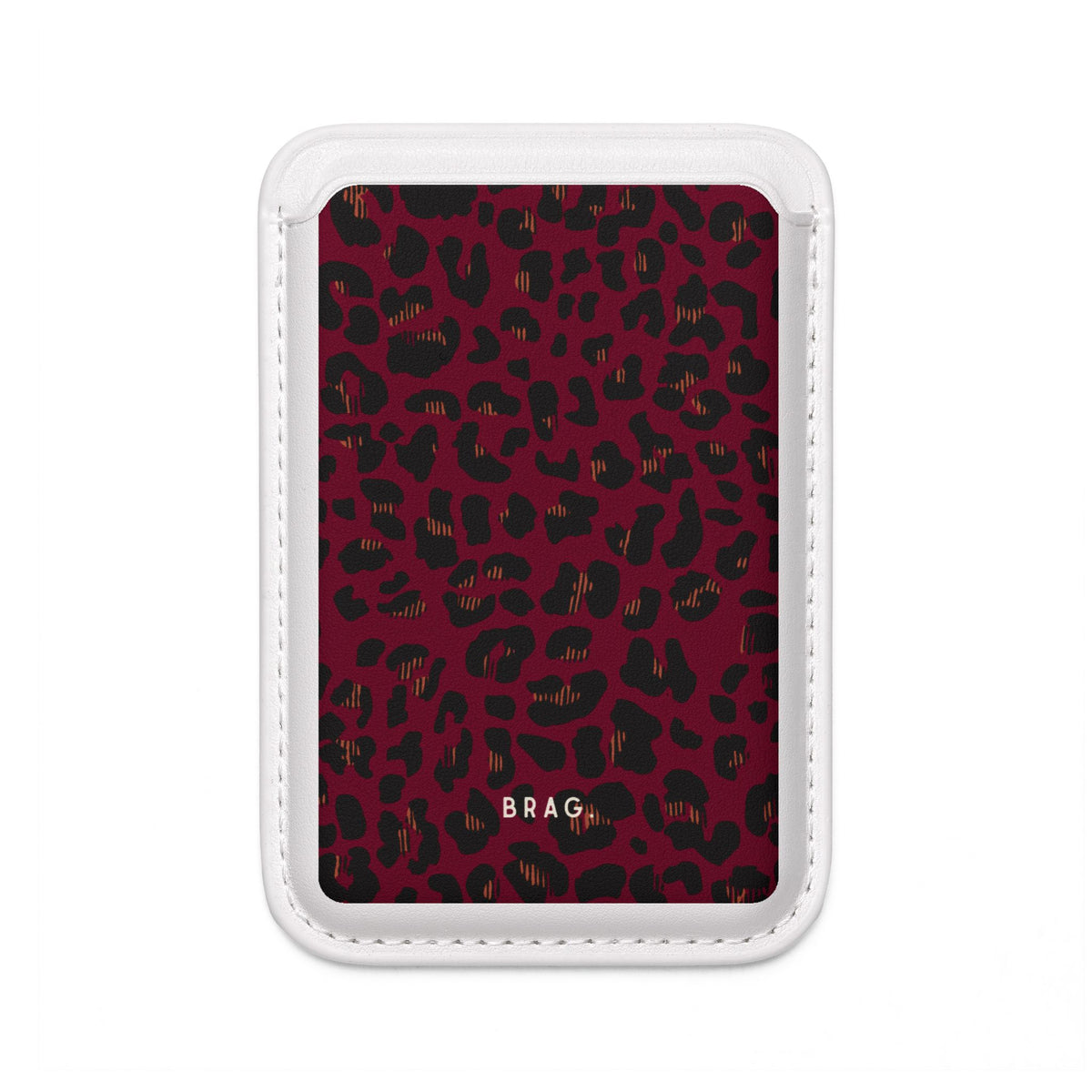 Leopard Lover MagSafe Vegan Wallet — Slim Phone Card Holder
