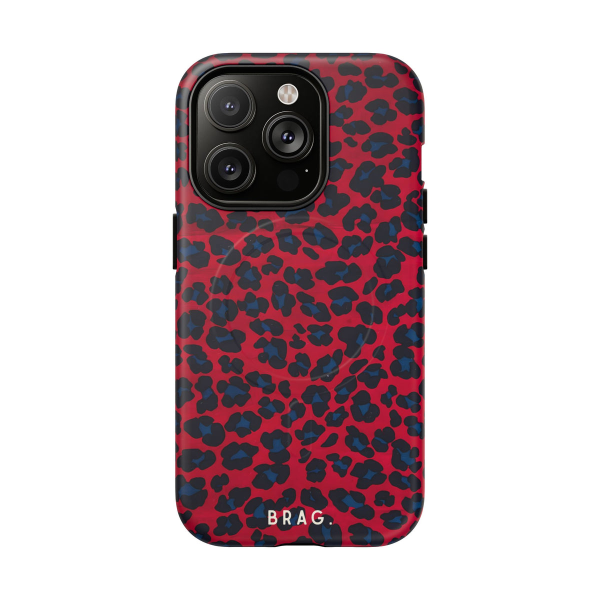 Red Flag MagSafe Tough Phone Case — Magnetic Protective Cover