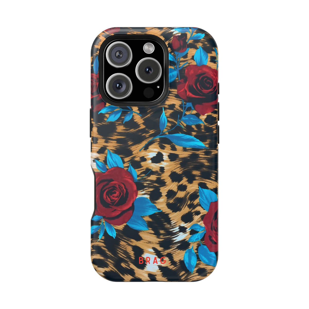 Wild Rose Magnetic Impact-Resistant Phone Case