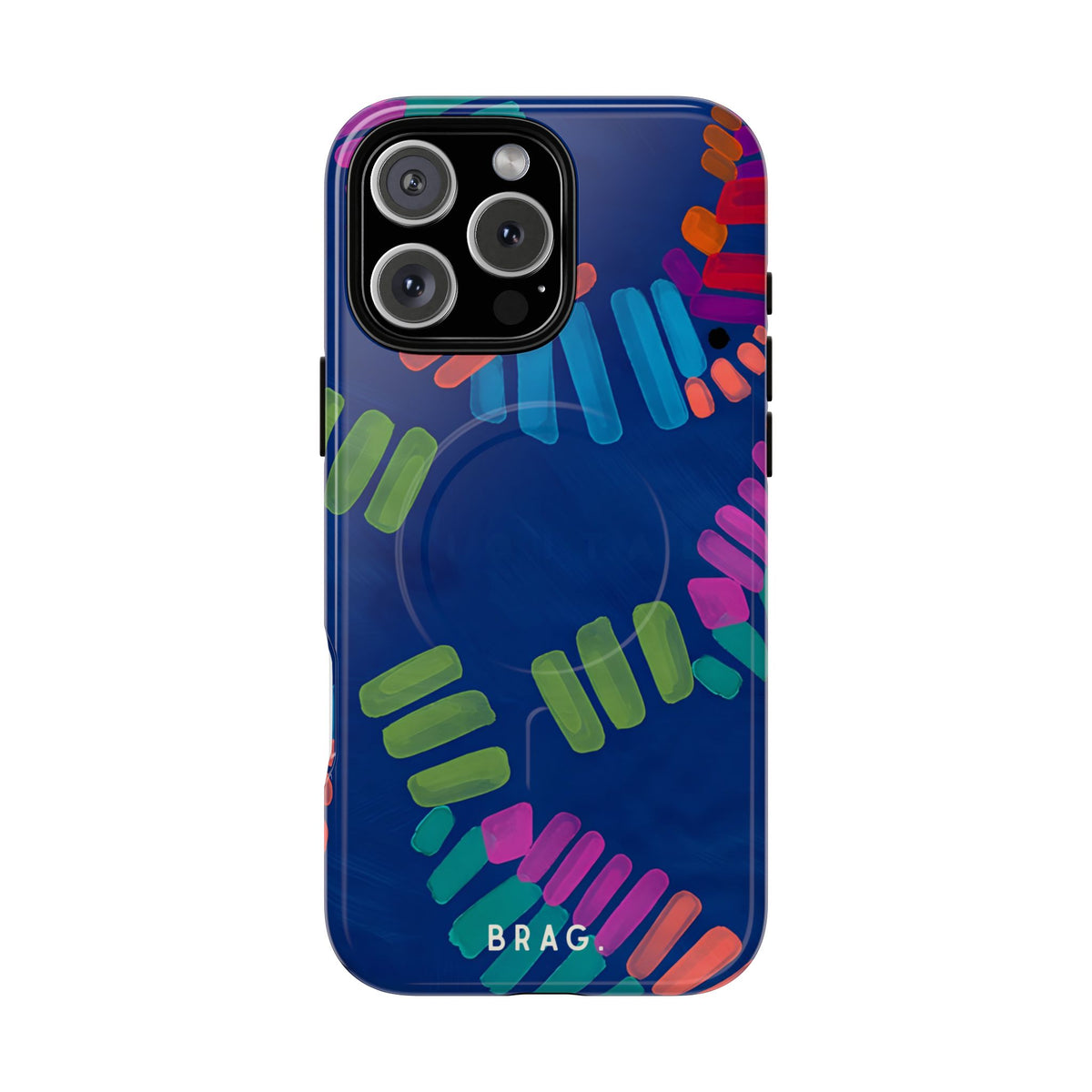 Blue Palm MagSafe Tough Phone Case — Magnetic Protective Cover