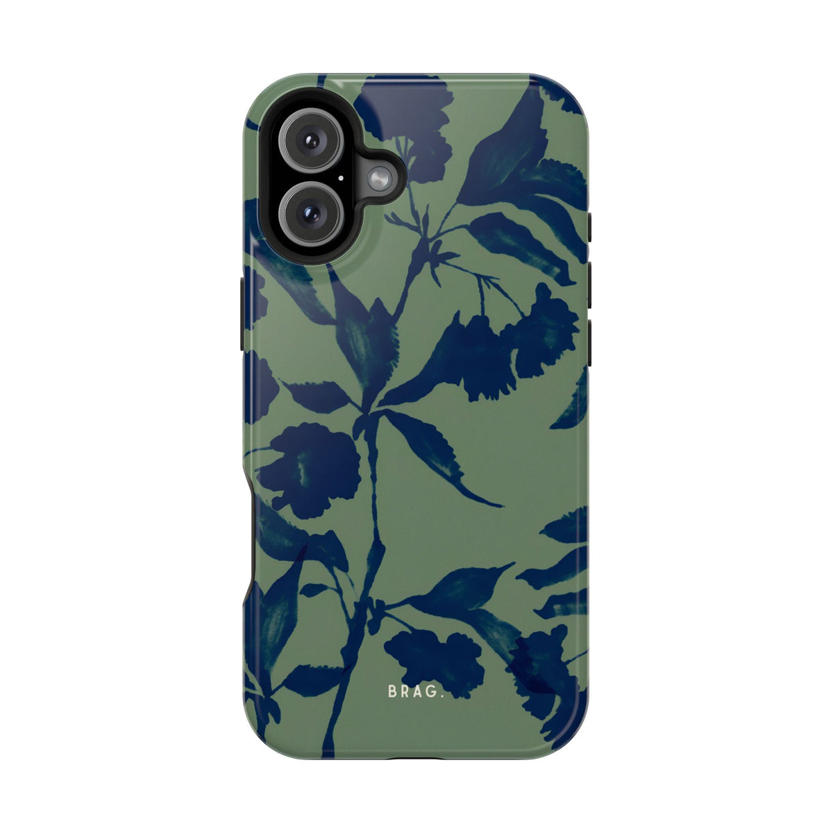 Sage Bloom Magnetic Impact-Resistant Phone Case