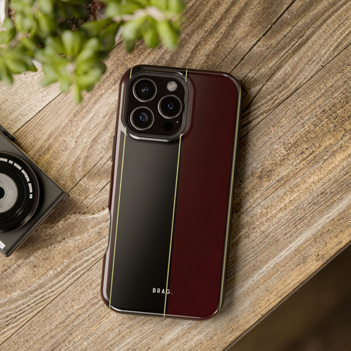 Fine Line Magnetic Impact-Resistant Phone Case