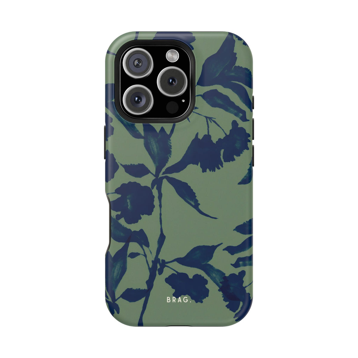 Sage Bloom Magnetic Impact-Resistant Phone Case