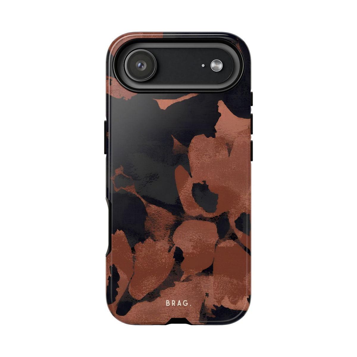Terracotta Bloom Tough Phone Case – Shockproof Protective iPhone Cover