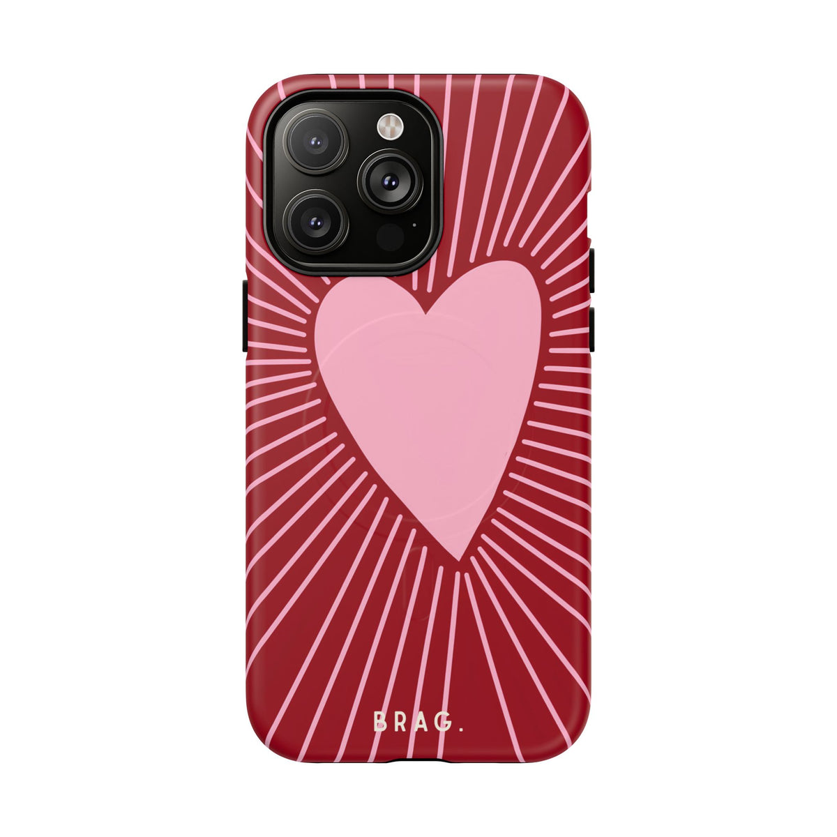 Heart Rush MagSafe Tough Phone Case — Magnetic Protective Cover