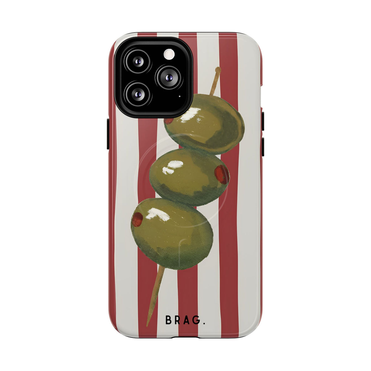 Olive Hour MagSafe Tough Phone Case — Magnetic Protective Cover