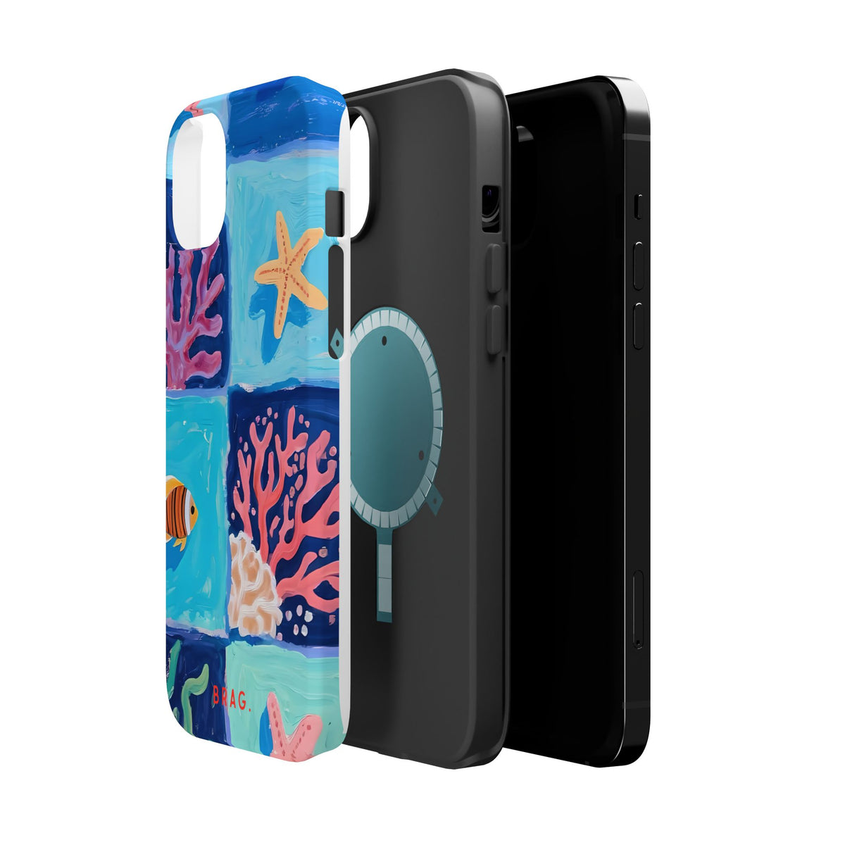 Coral Bay Magnetic Impact-Resistant Phone Case