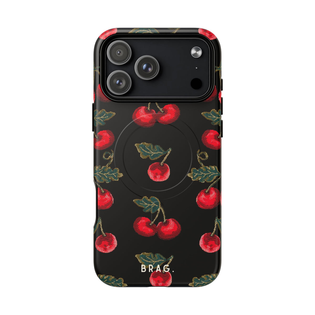 Cherry Bomb MagSafe Tough Phone Case — Magnetic Protective Cover