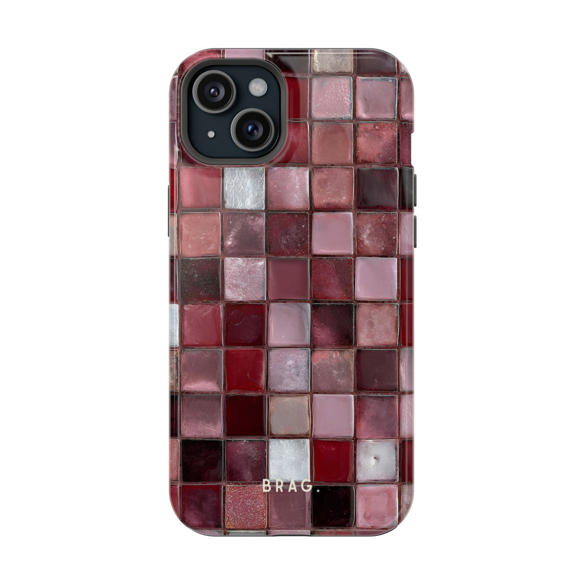 Cherry Tile Magnetic Impact-Resistant Phone Case