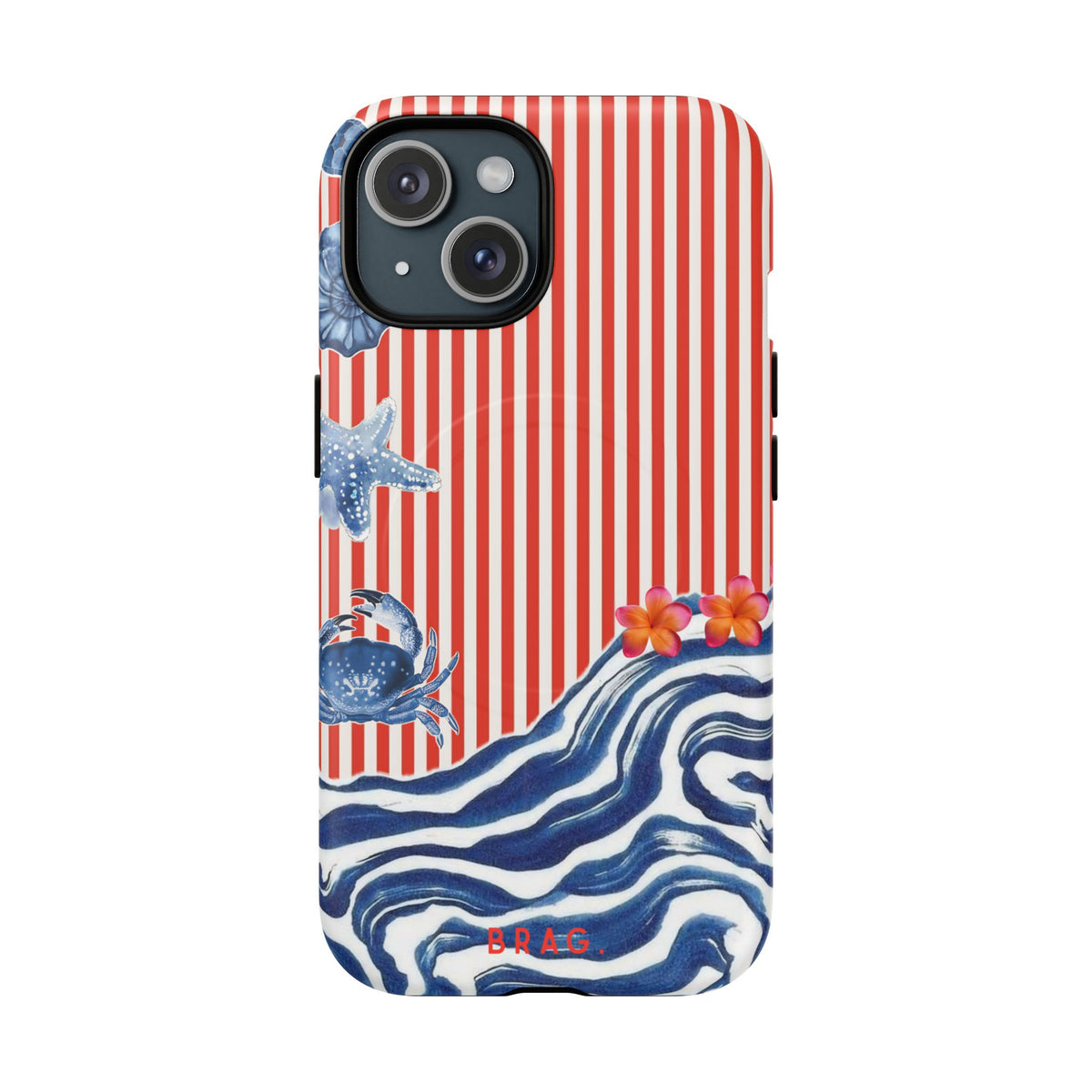 Riviera Postcard MagSafe Tough Phone Case — Magnetic Protective Cover