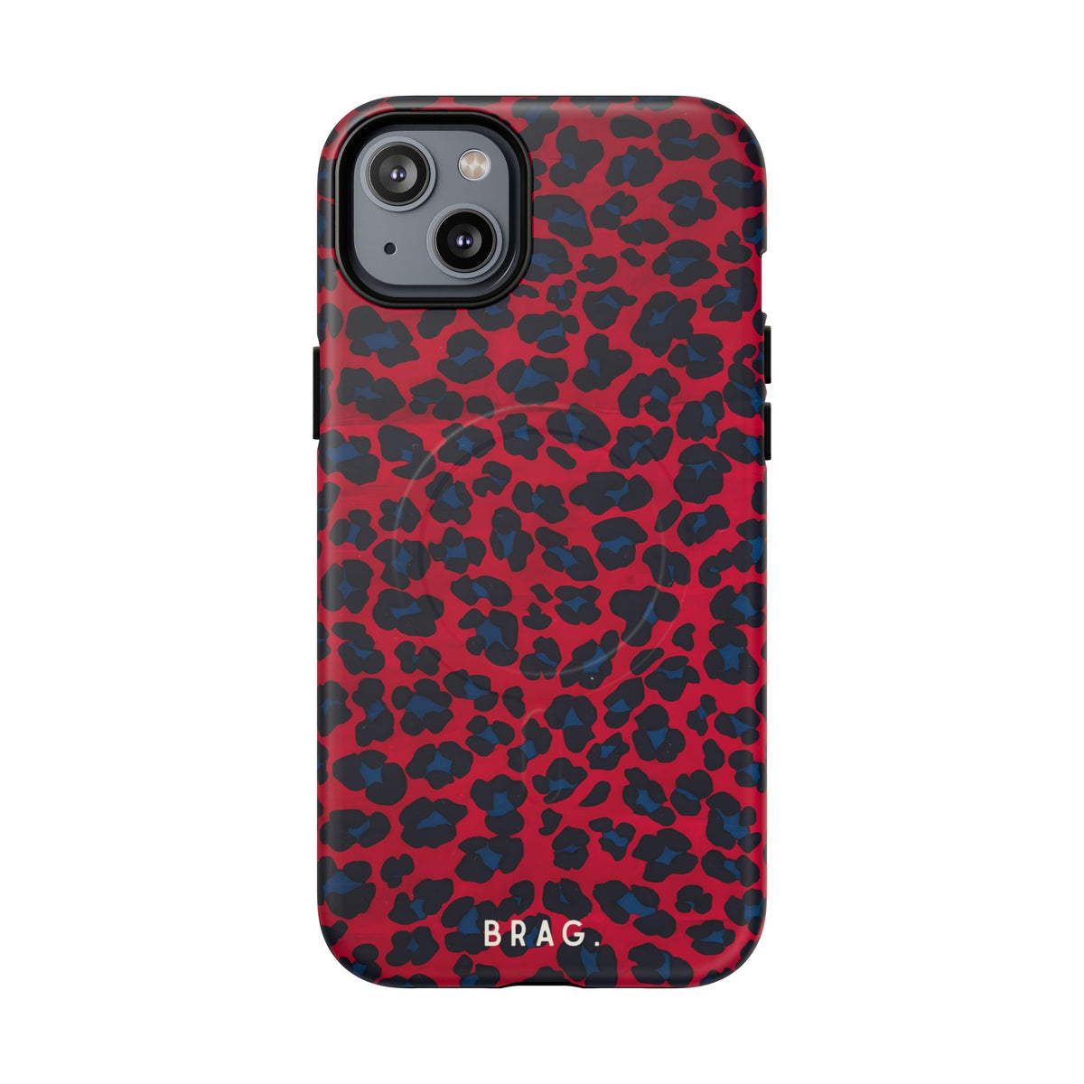 Red Flag MagSafe Tough Phone Case — Magnetic Protective Cover