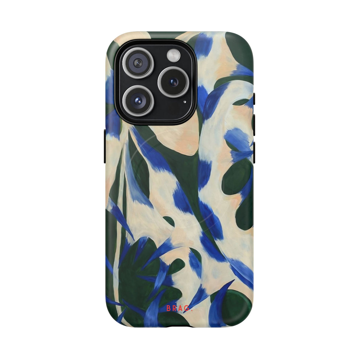 Blue Garden MagSafe Tough Phone Case — Magnetic Protective Cover