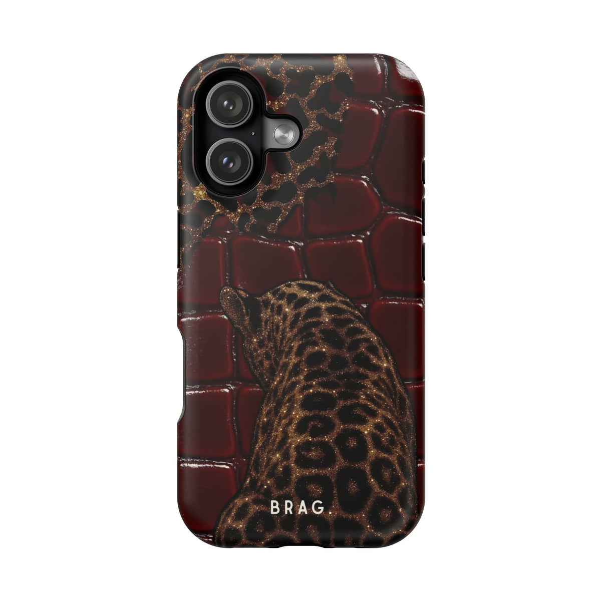 Leopard Lounge Magnetic Impact-Resistant Phone Case