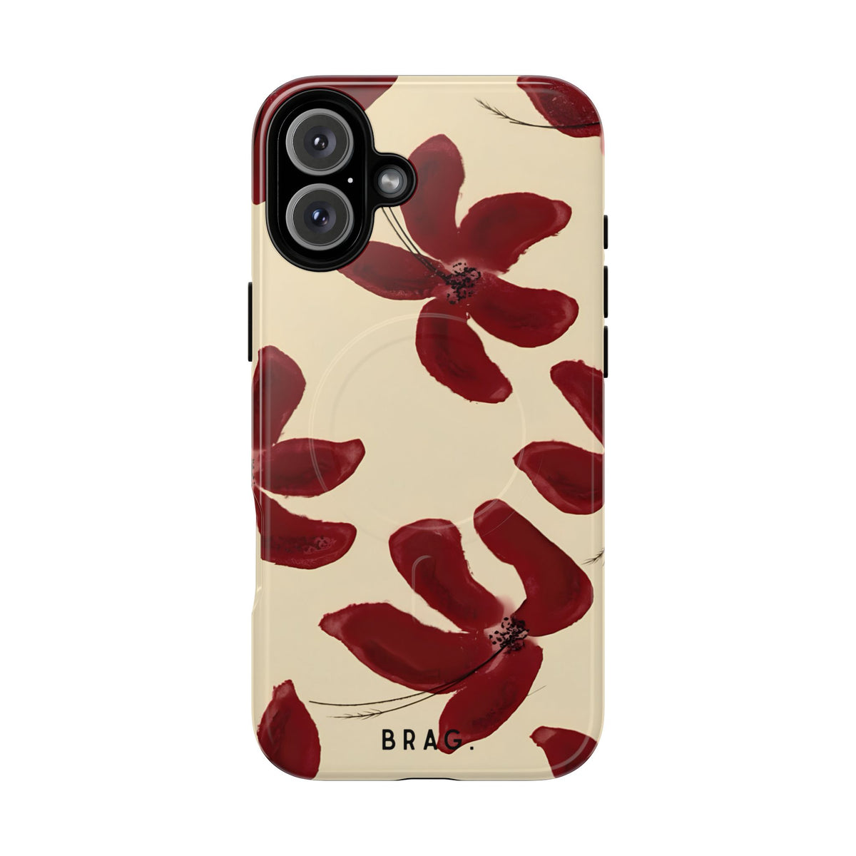 Cherry Bloom MagSafe Tough Phone Case — Magnetic Protective Cover