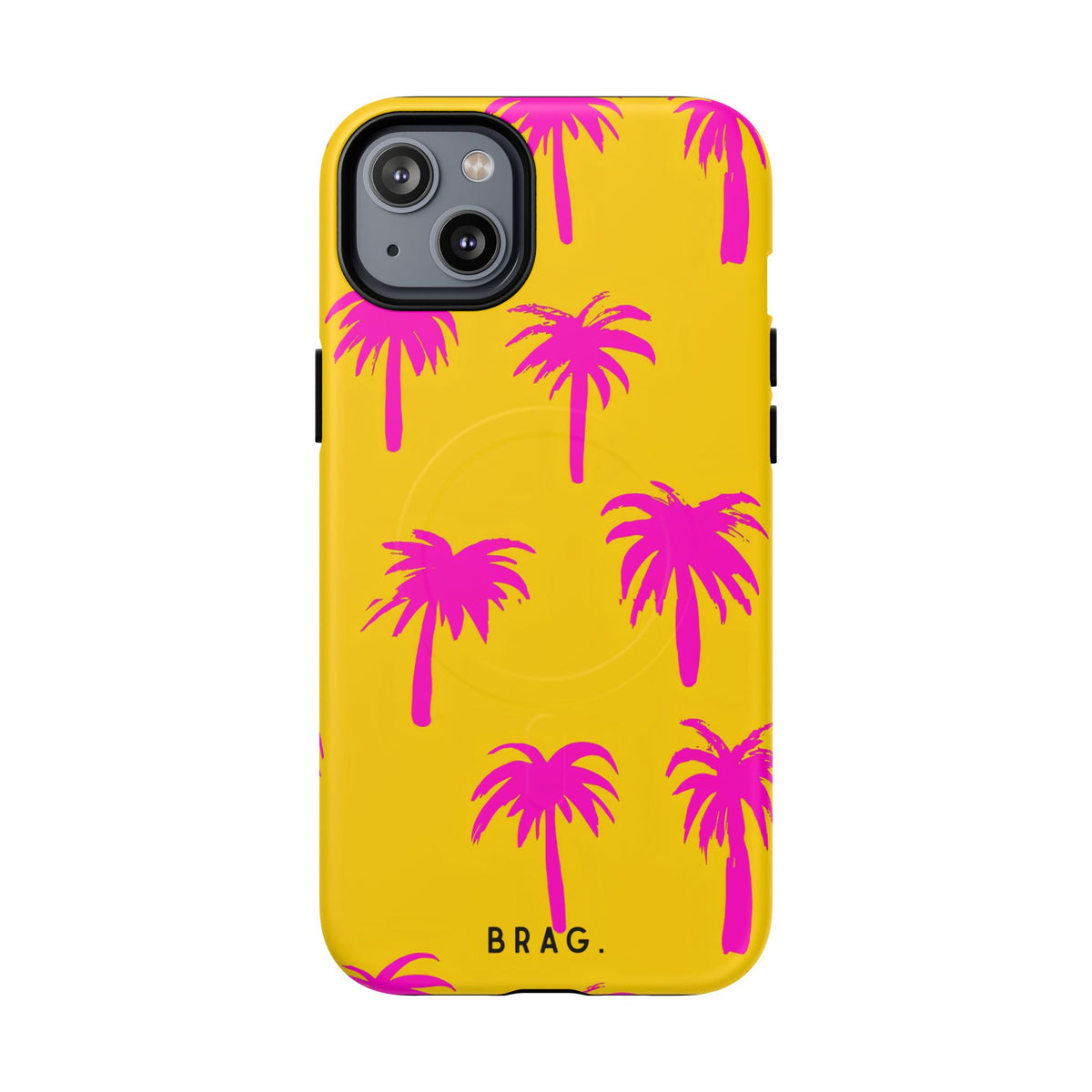 Pink Palms MagSafe Tough Phone Case — Magnetic Protective Cover