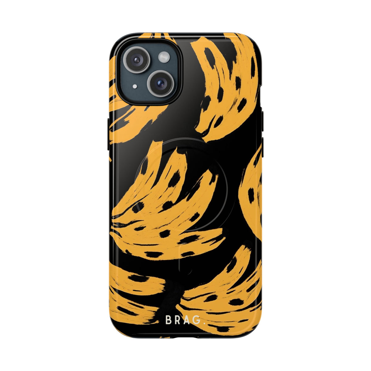 Banana Split MagSafe Tough Phone Case — Magnetic Protective Cover