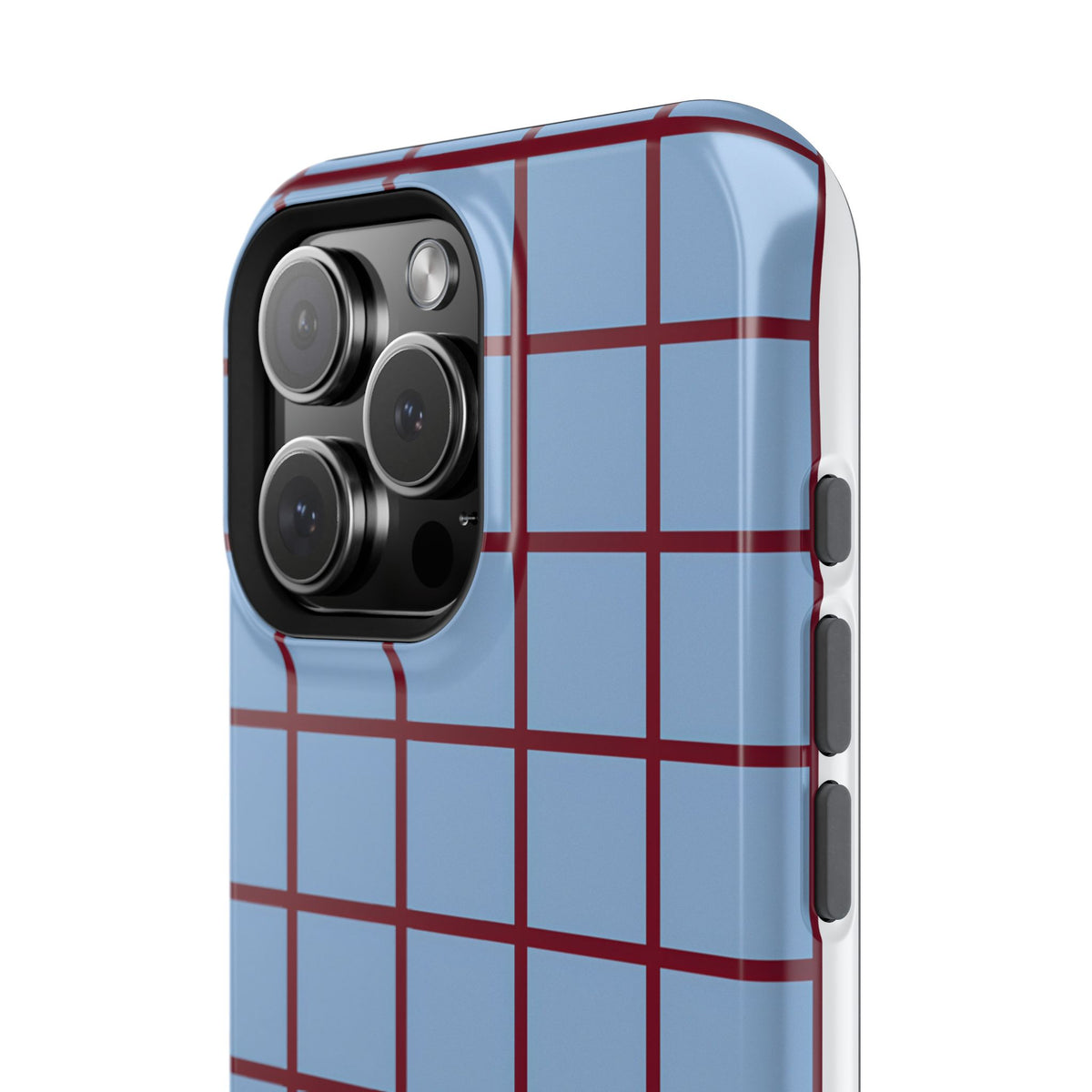Checkerboard Romance Magnetic Impact-Resistant Phone Case