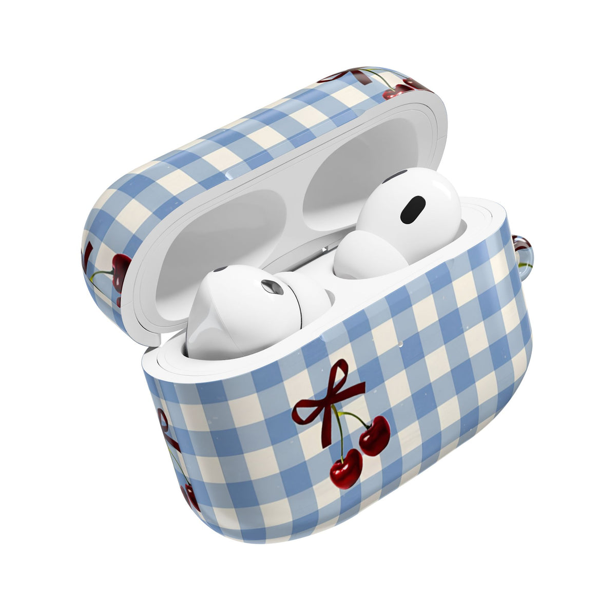 Cherry Picnic AirPod Case – Slim Protective Charging Case