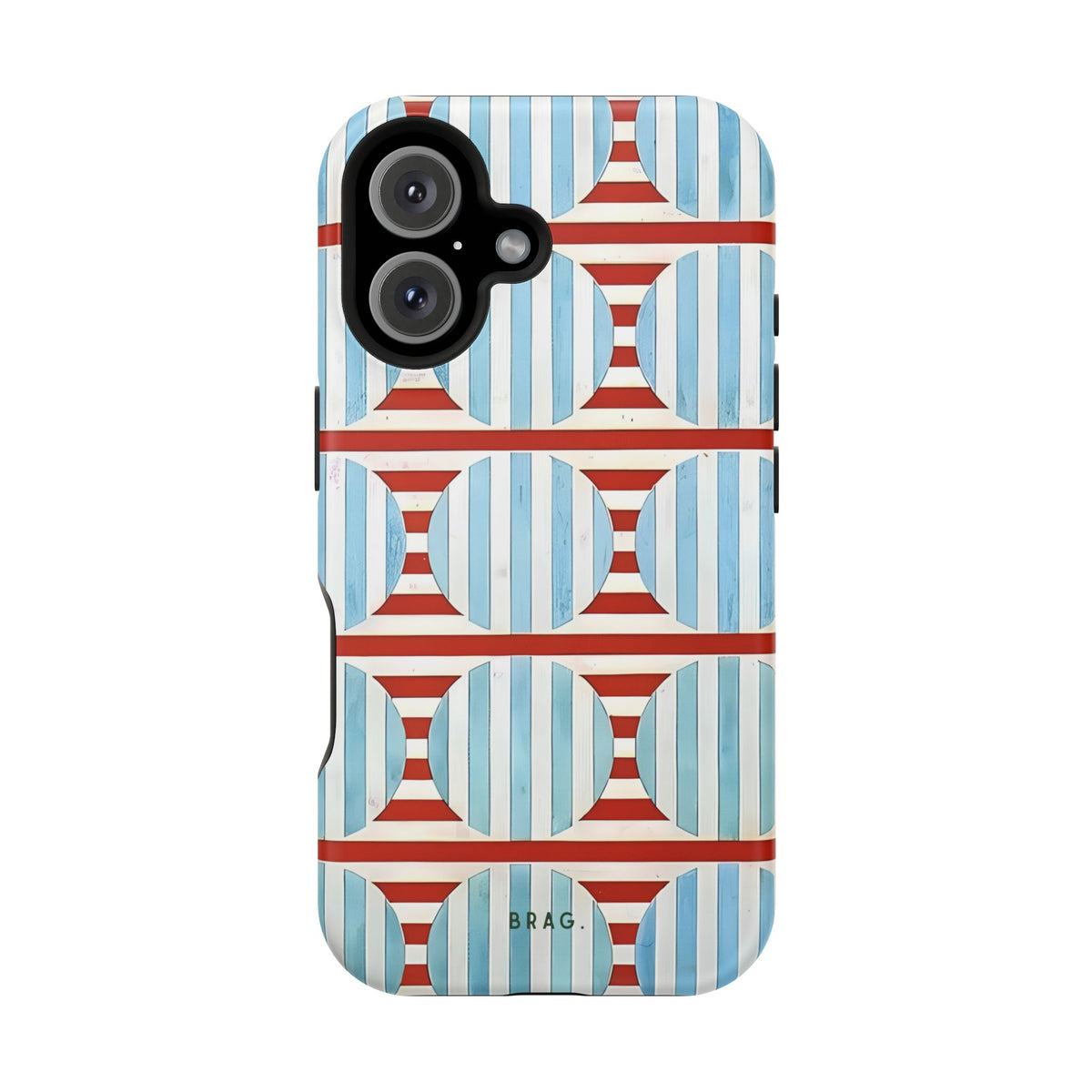 Riviera Stripe Magnetic Impact-Resistant Phone Case