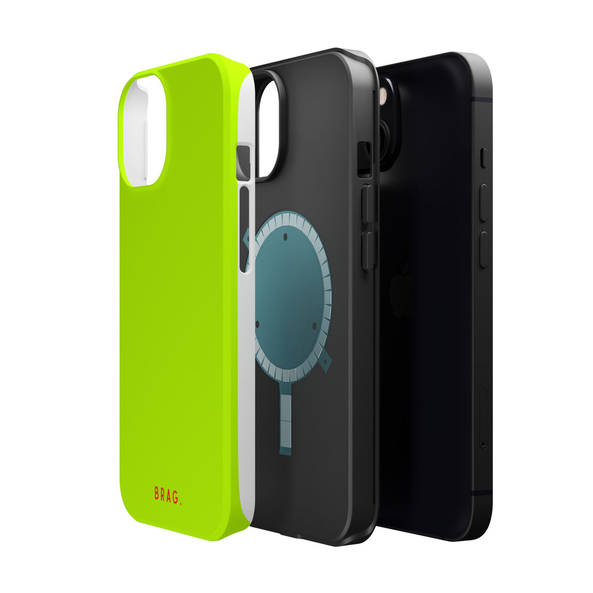 Brag Neon Magnetic Impact-Resistant Phone Case
