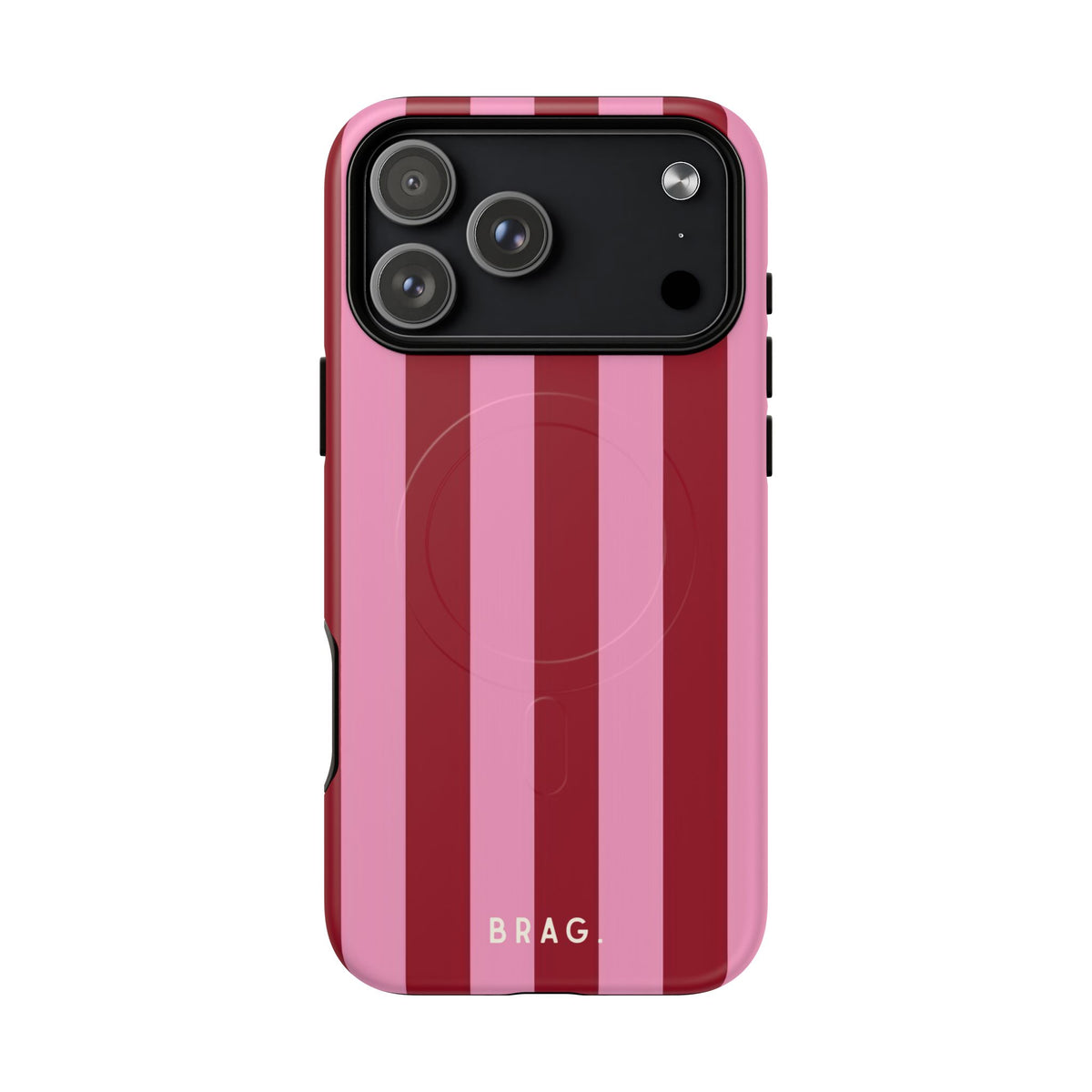 Candy Cane MagSafe Tough Phone Case — Magnetic Protective Cover