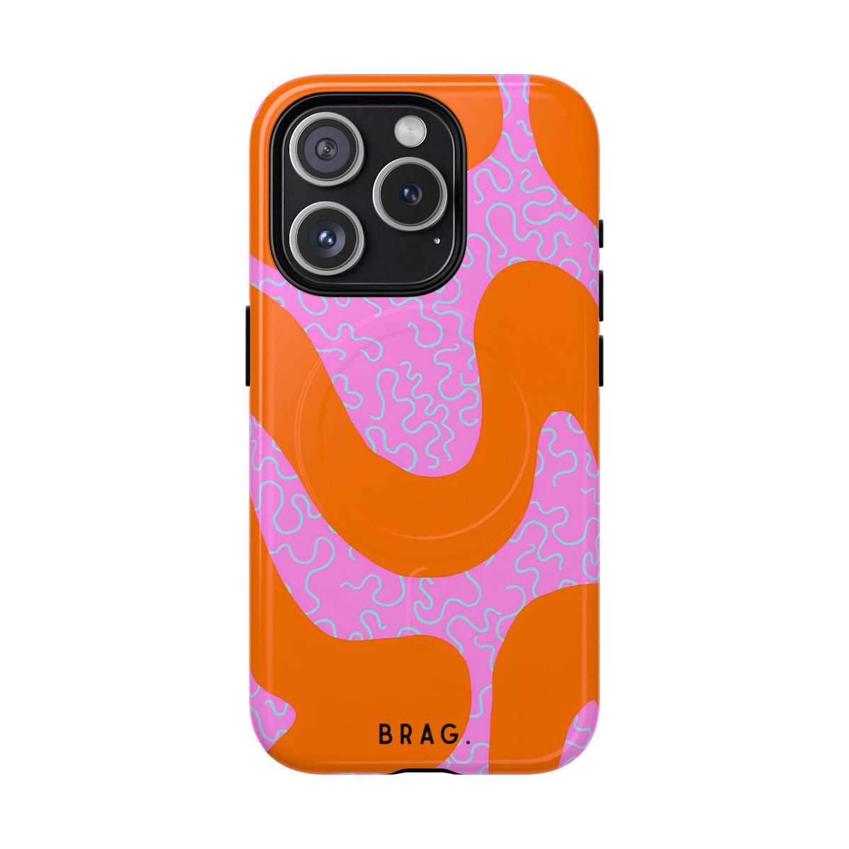 Coral Kiss MagSafe Tough Phone Case — Magnetic Protective Cover