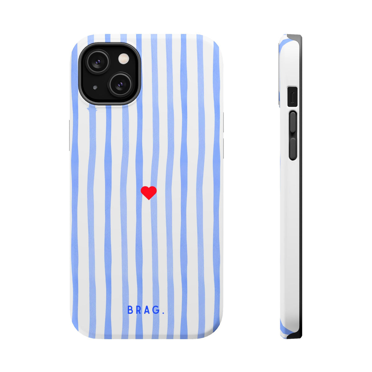Blue Heart Magnetic Impact-Resistant Phone Case