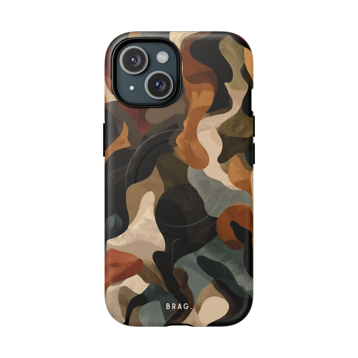 Desert Camo MagSafe Tough Phone Case — Magnetic Protective Cover