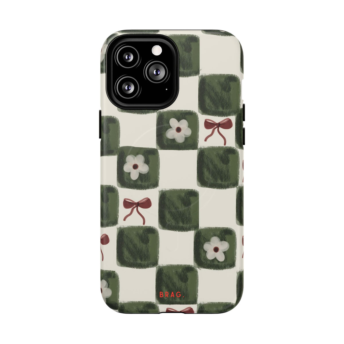 Garden Mosaic MagSafe Tough Phone Case — Magnetic Protective Cover