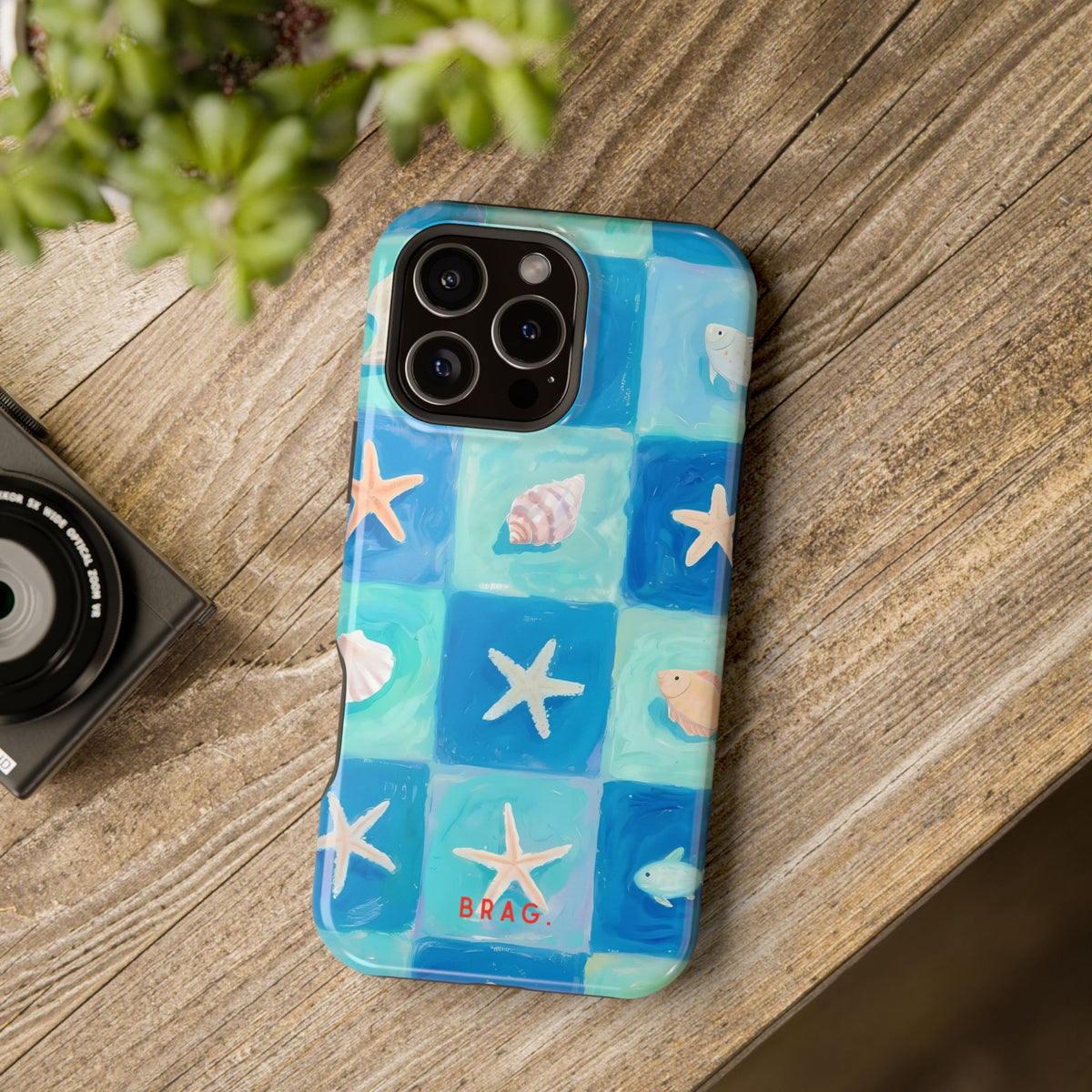 Saltwater Tiles Magnetic Impact-Resistant Phone Case