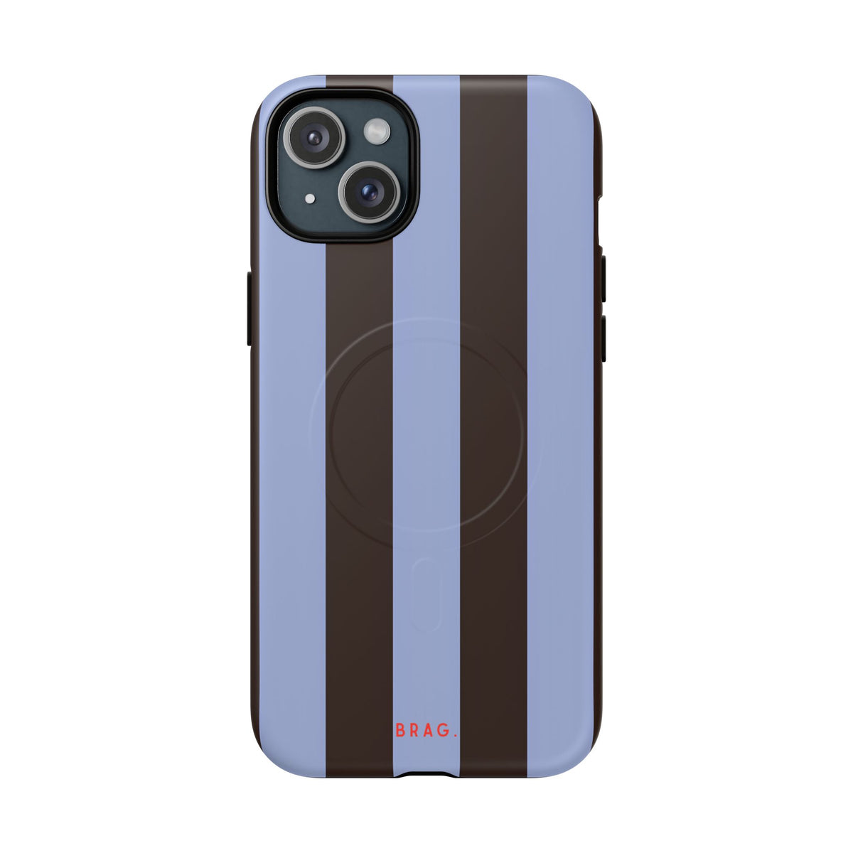 Grayscale Gradient MagSafe Tough Phone Case — Magnetic Protective Cover