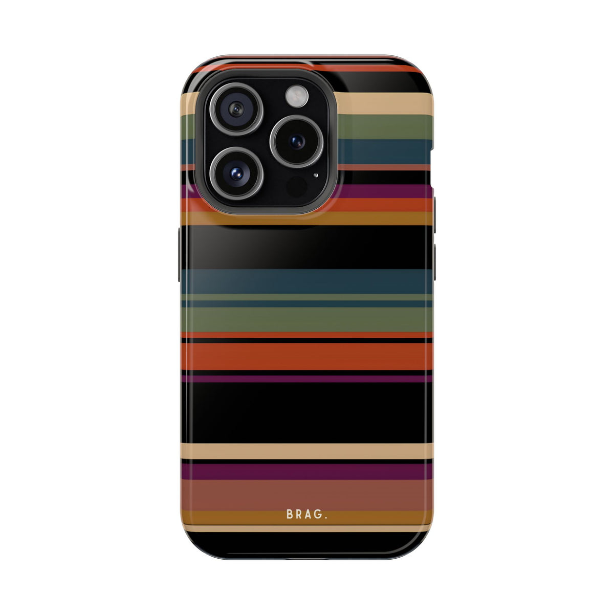 Market Stripe Magnetic Impact-Resistant Phone Case