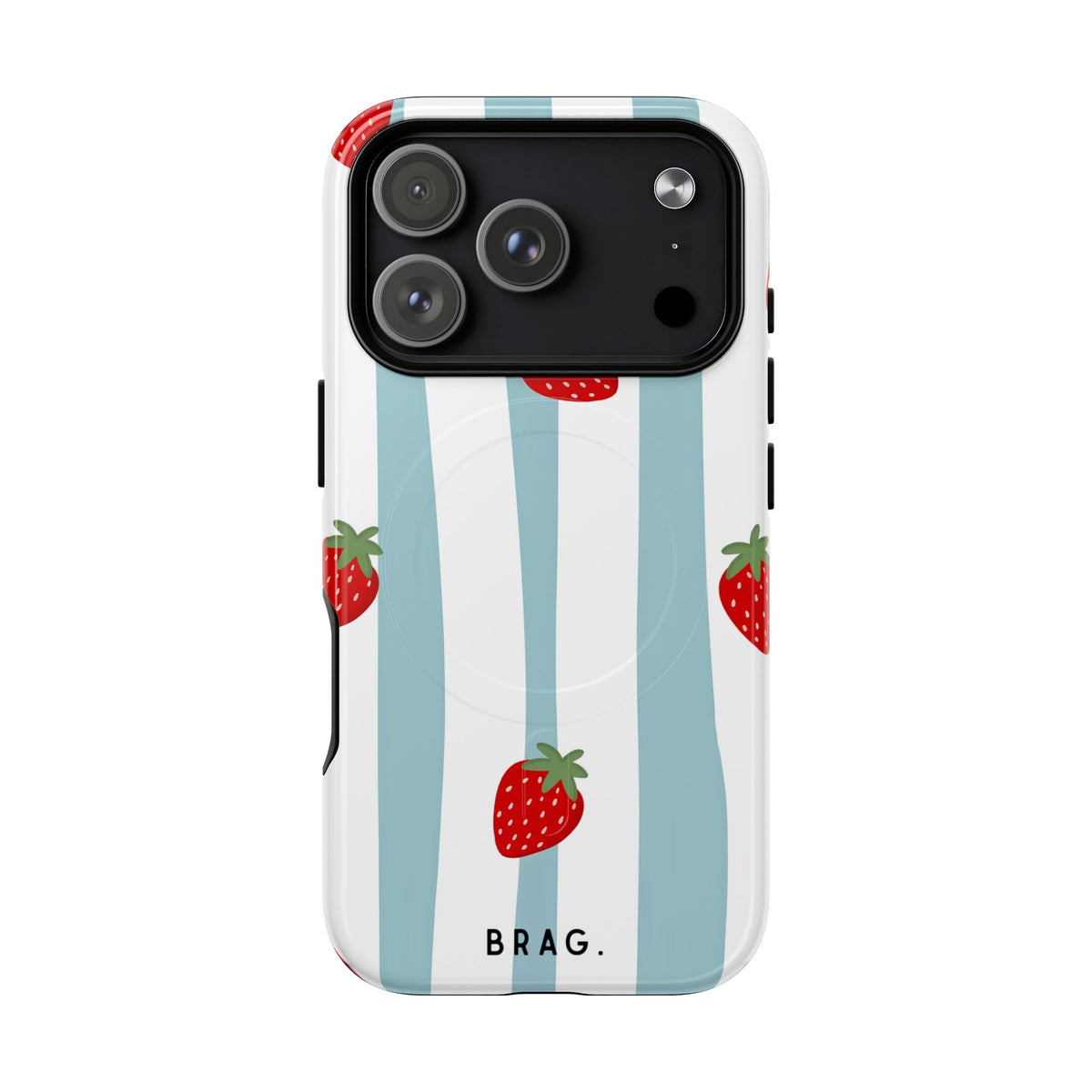 Berry Bloom MagSafe Tough Phone Case — Magnetic Protective Cover