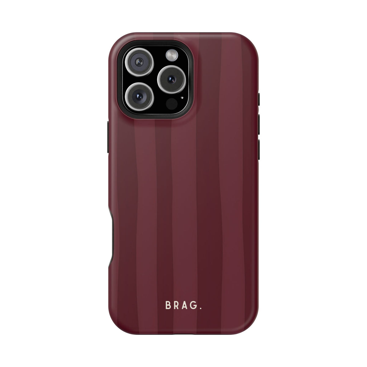 Dark Cherry Magnetic Impact-Resistant Phone Case