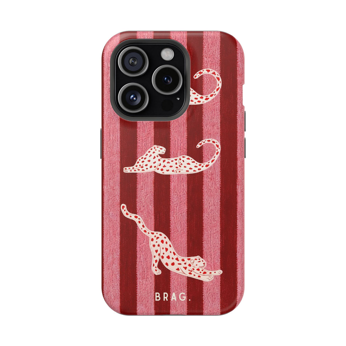 Pink Safari Magnetic Impact-Resistant Phone Case