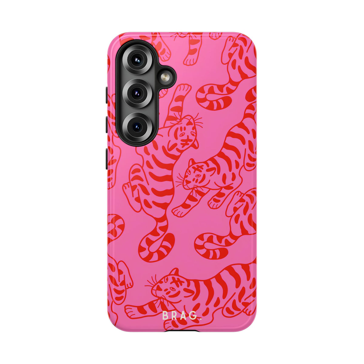 Tiger Lily Tough Phone Case – Shockproof Protective iPhone Cover