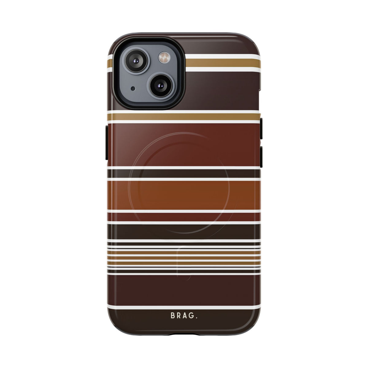 Cocoa Line MagSafe Tough Phone Case — Magnetic Protective Cover