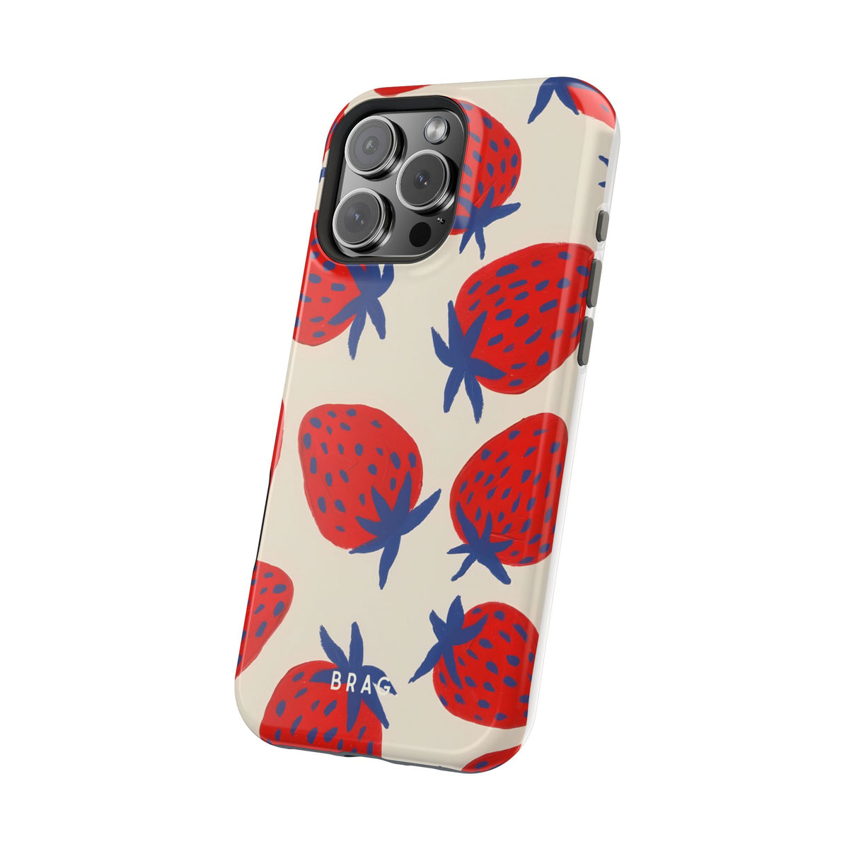 Strawberry Field Magnetic Impact-Resistant Phone Case