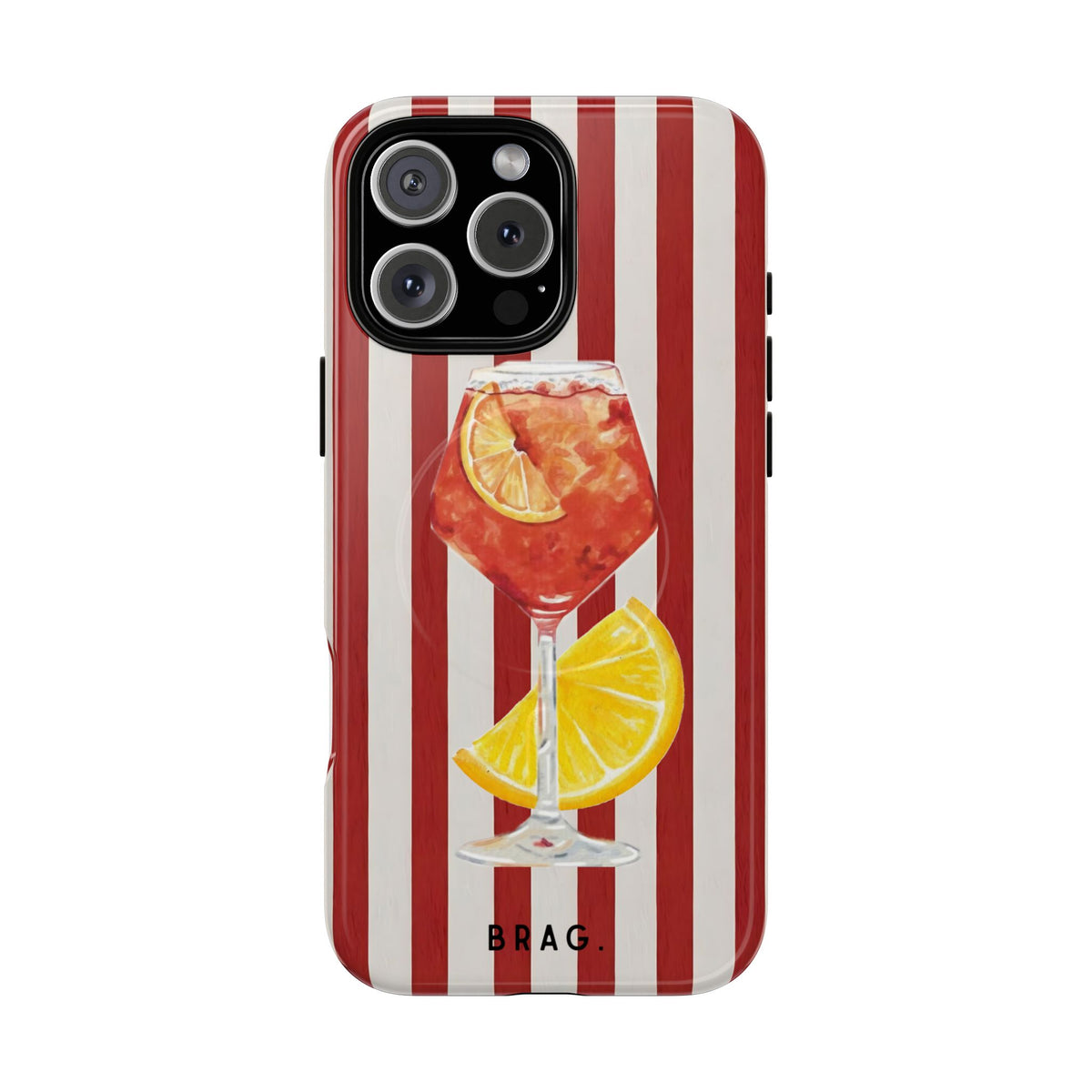 Aperol Spritz MagSafe Tough Phone Case — Magnetic Protective Cover