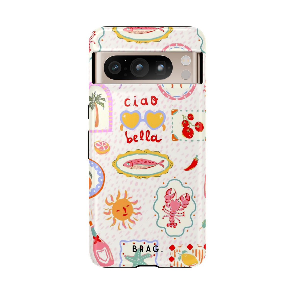 Ciao Bella Tough Phone Case – Shockproof Protective iPhone Cover