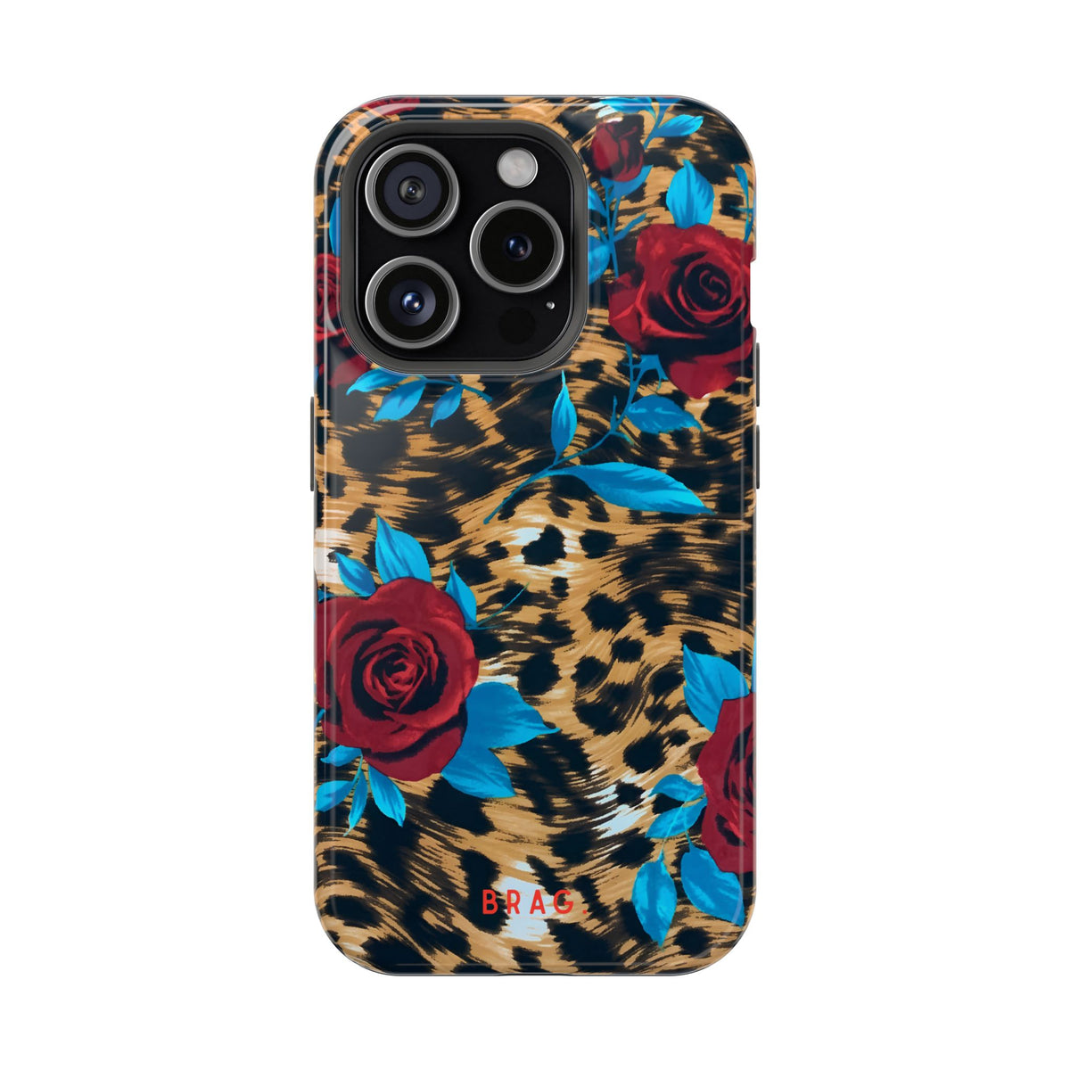 Wild Rose Magnetic Impact-Resistant Phone Case