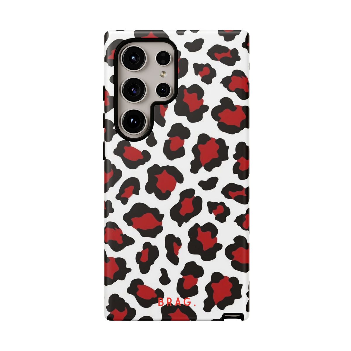 Leopard Kiss Tough Phone Case – Shockproof Protective iPhone Cover