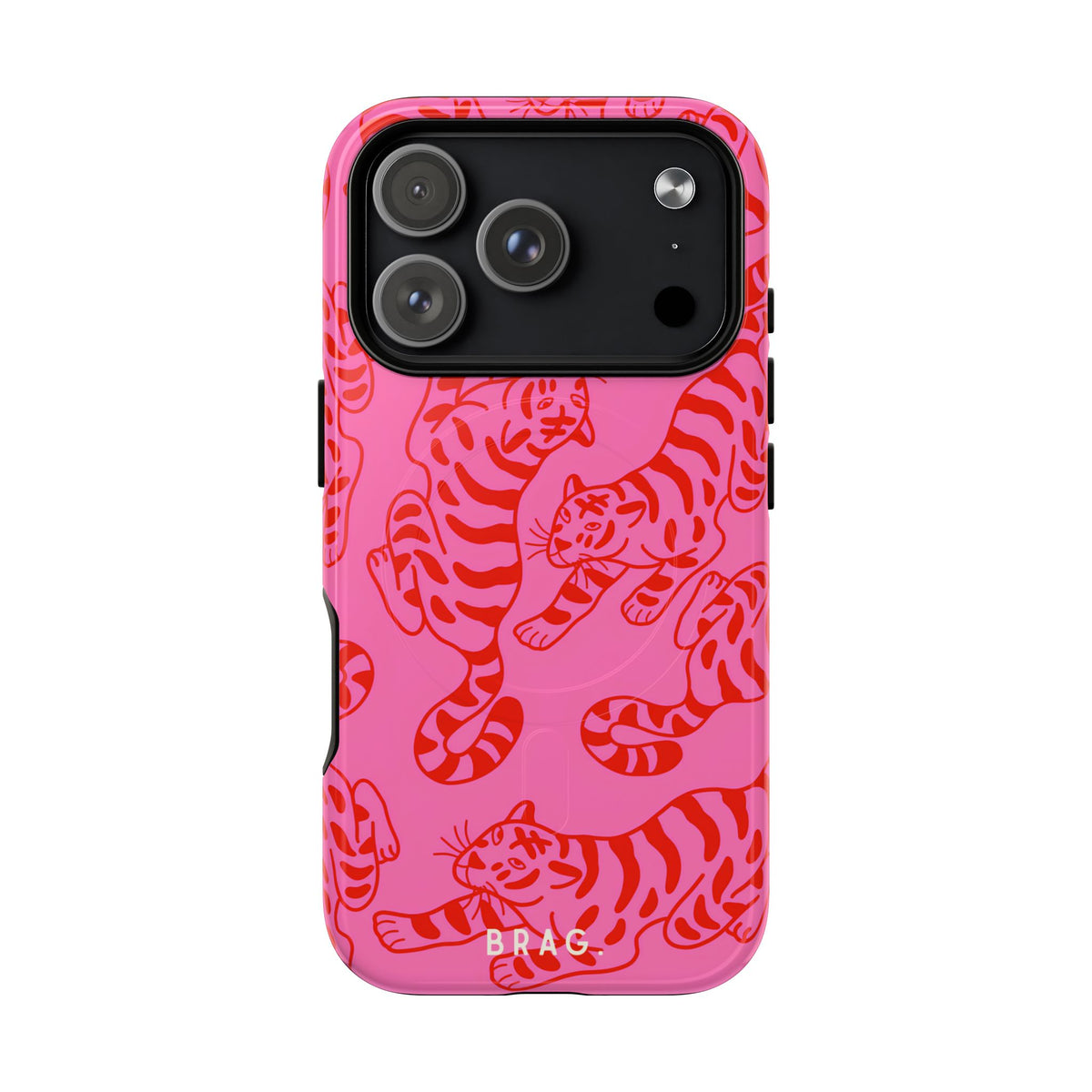 Tiger Lily MagSafe Tough Phone Case — Magnetic Protective Cover