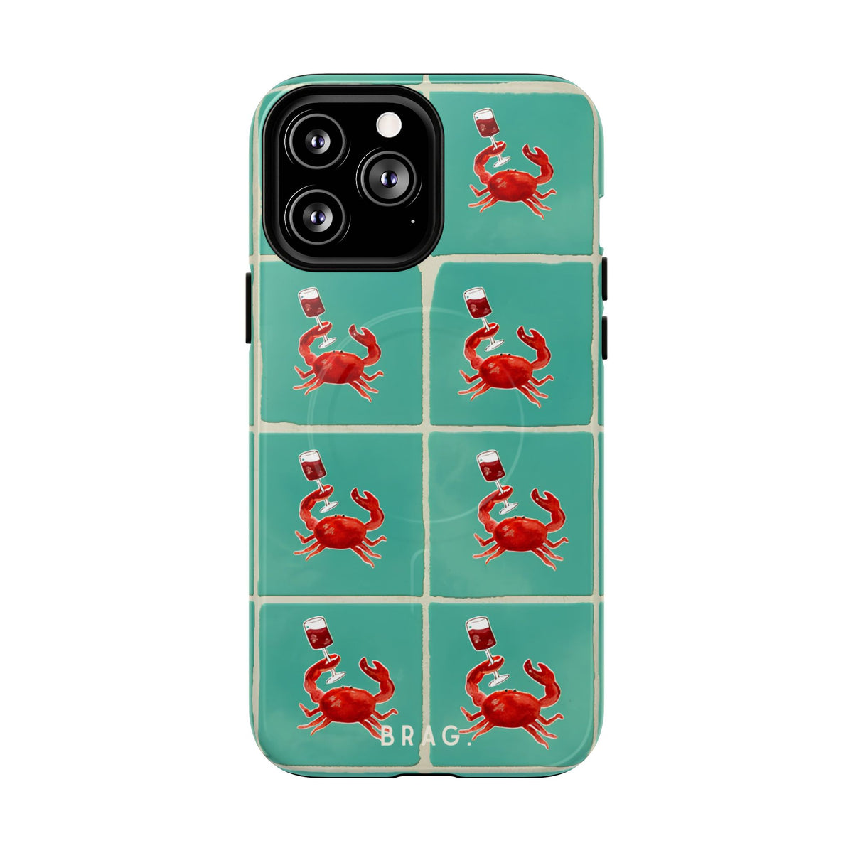 Crab Club MagSafe Tough Phone Case — Magnetic Protective Cover