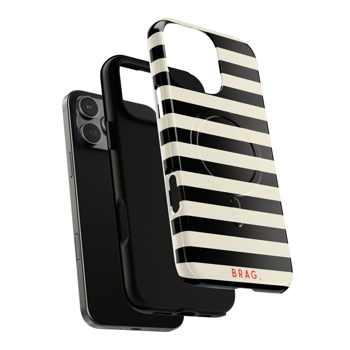 High Black MagSafe Tough Phone Case — Magnetic Protective Cover