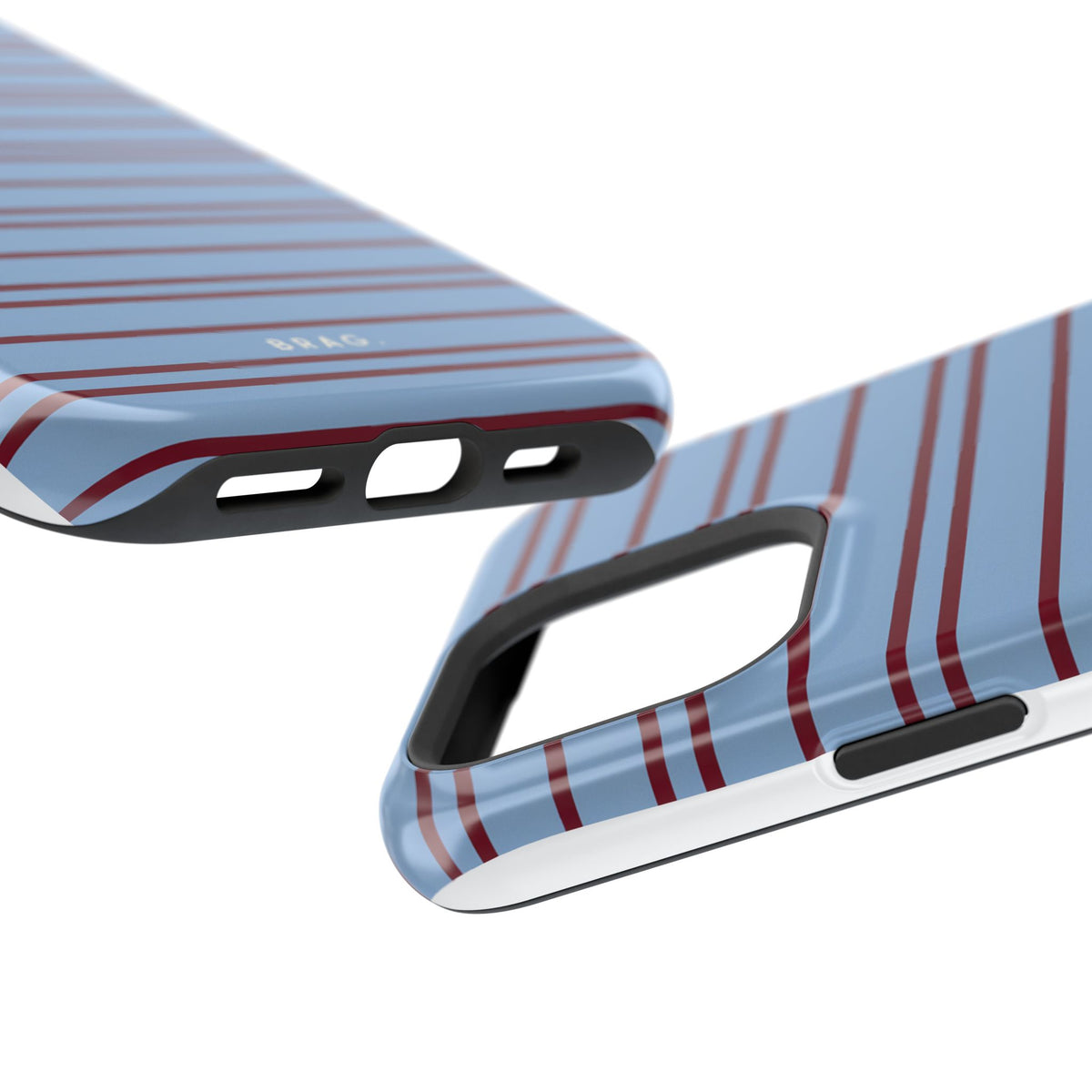 Nautical Stripe Magnetic Impact-Resistant Phone Case