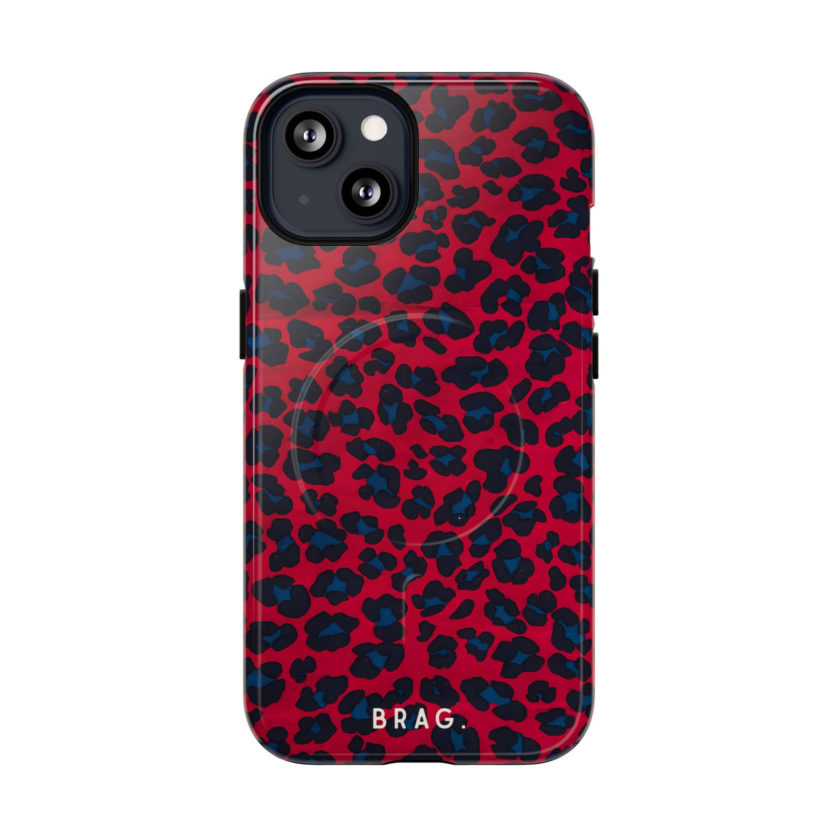 Red Flag MagSafe Tough Phone Case — Magnetic Protective Cover