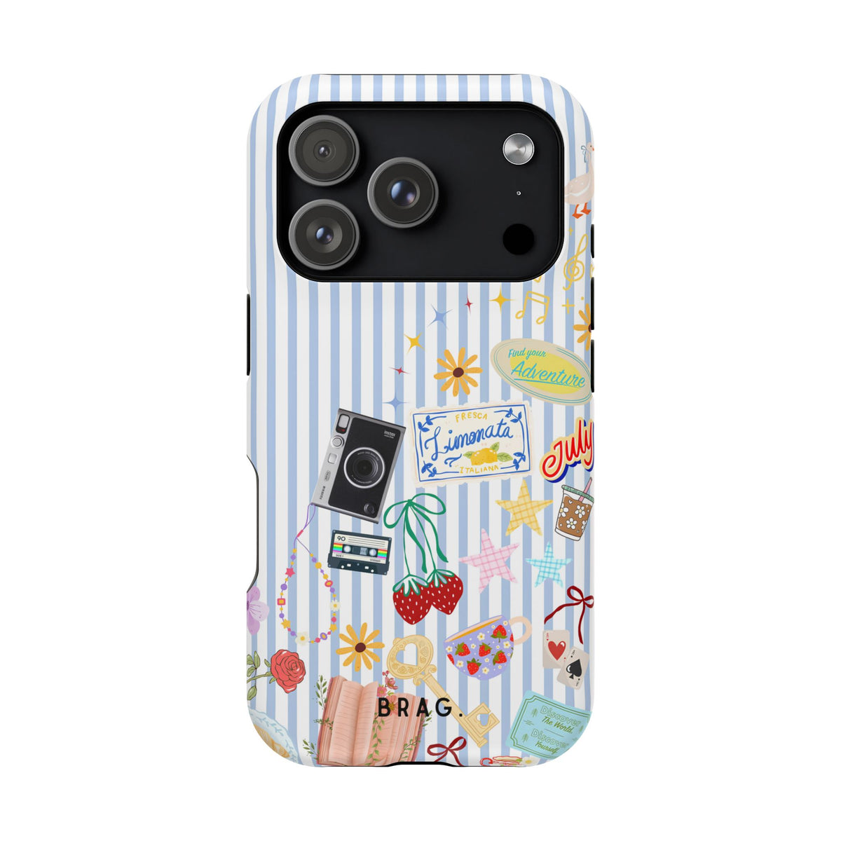 Travel Girl Magnetic Impact-Resistant Phone Case